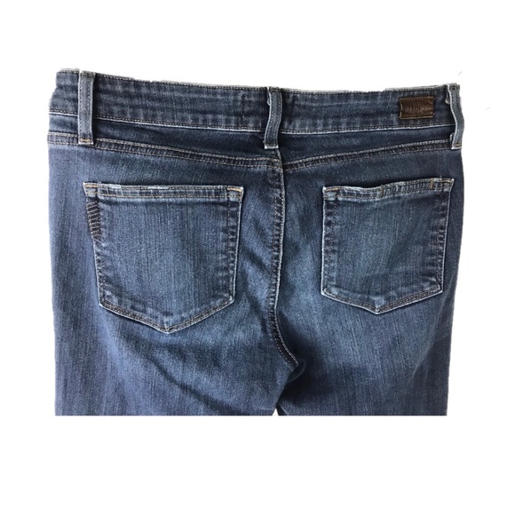 Paige Skyline Ankle PEG Medium Wash Jeans - Picture 5 of 8